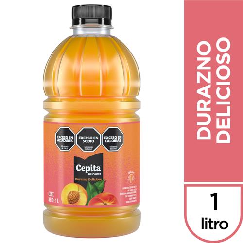 7790895009846 JUGO CEPITA 1L BOTELLA DURAZNO .