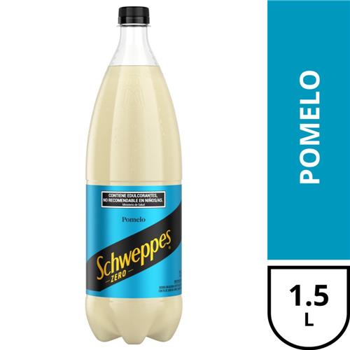 7790895010088 GASEOSA SCHWEPPES 1.5L POMELO SIN AZUCAR