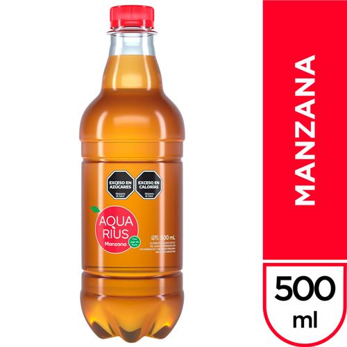 7790895640452 AGUA AQUARIUS 500 MANZANA
