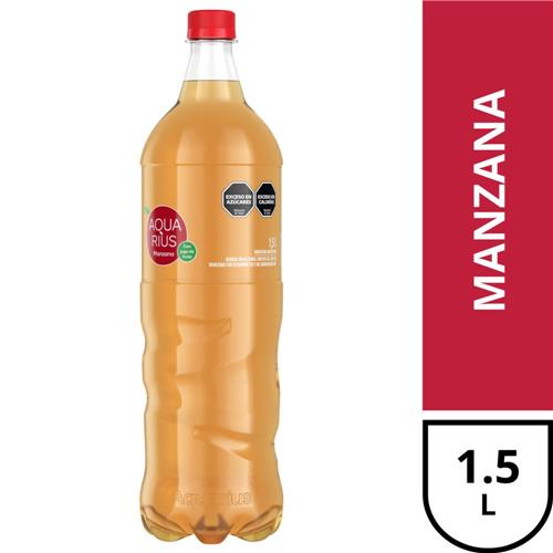 7790895640483 AGUA AQUARIUS 1.5L MANZANA