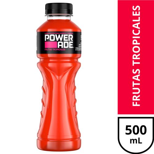 7790895641183 JUGO POWERADE 500 FRUTOS TROPICALES