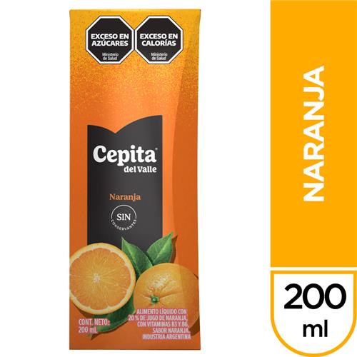 JUGO CEPITA 200 NARANJA