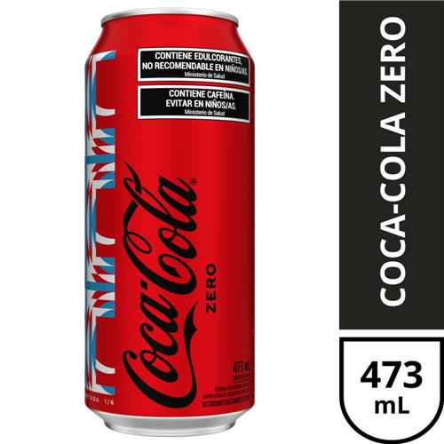 GASEOSA COCA COLA 473CC ZERO ED.LIMITADA