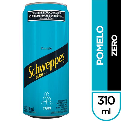 7790895643903 GASEOSA SCHWEPPES LATA 310 POMELO