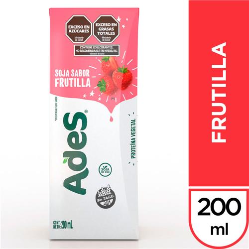JUGO ADES 200 FRUTILLA