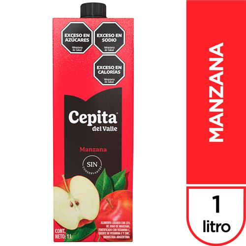 JUGO CEPITA 1L MANZANA