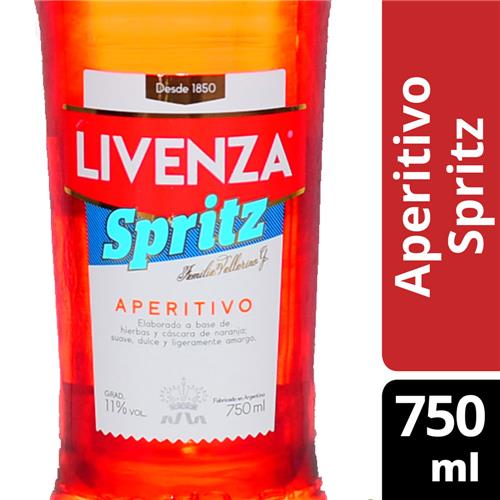 7790950138900 APERITIVO LIVENZA 750 SPRITZ