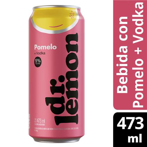 7790950140859 DR LEMON LATA 473 VODKA POMELO