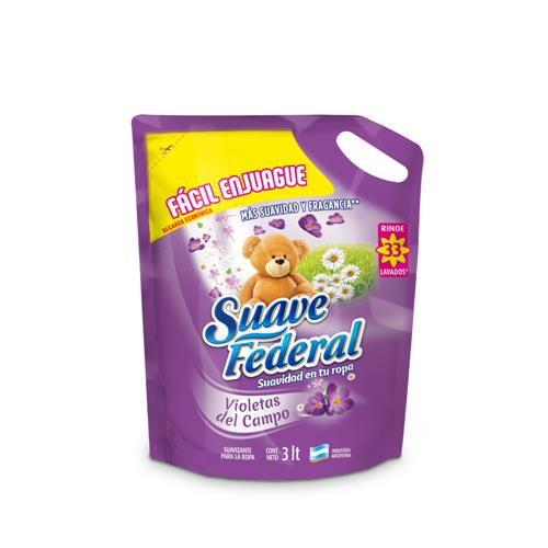 7790990000588 SUAVIZANTE SUAVE 3L VIOLETAS