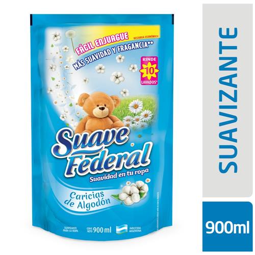 7790990000595 SUAVIZANTE SUAVE DP 900 CARICIAS ALGODON.