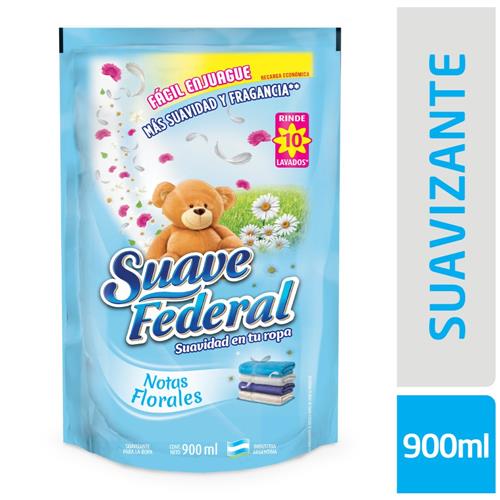 7790990000625 SUAVIZANTE SUAVE DP 900 FACIL ENJ.NOTAS FLORALES