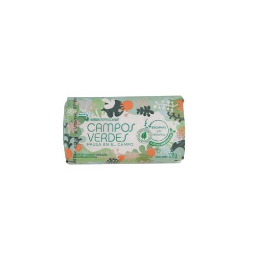 7790990000960 JABON TOCADOR CAMPOS VERDES 120G PAUSA