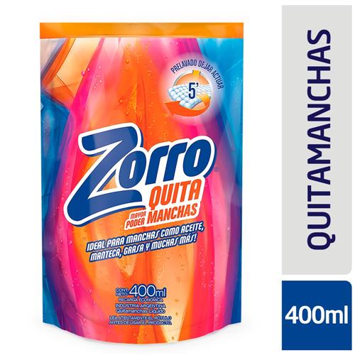 QUITAMANCHAS ZORRO 400ML