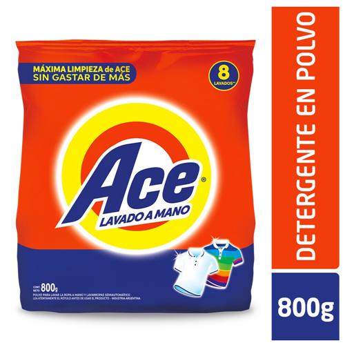 7790990002940 JABON POLVO ACE 800G REGULAR