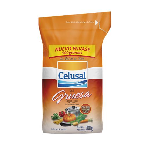 SAL CELUSAL GRUESA PAQUETE 500G