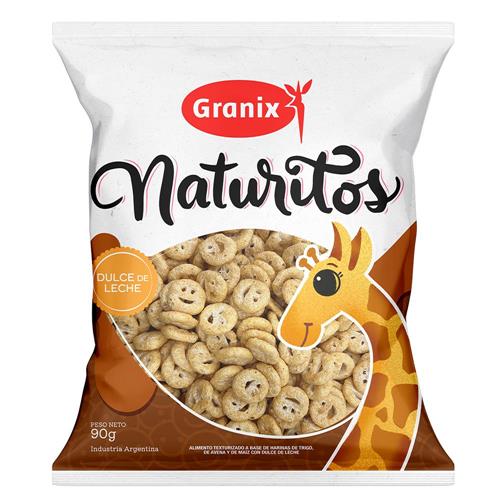 CEREAL GRANIX NATURITOS 90G DULCE DE LECHE
