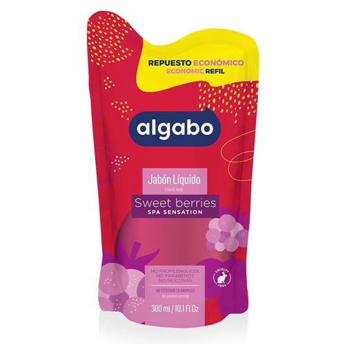 7791274000744 JABON LIQUIDO ALGABO DP 300 FRUTOS BOSQUE