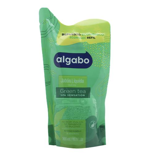 7791274196041 JABON LIQUIDO ALGABO DP 300 GREEN TEA