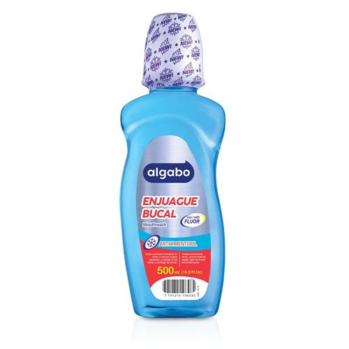 ENJUAGUE BUCAL ALGABO 500 ARTIC MENTHOL