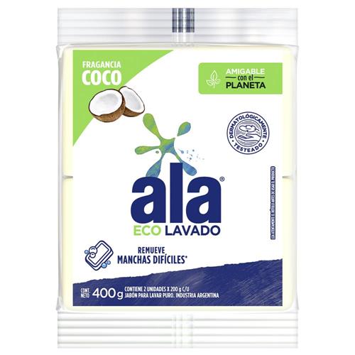 JABON PAN ALA 2U COCO ECOLAVADO