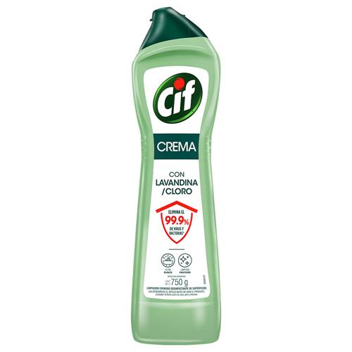 7791290793781 CIF CREMA 750 CON LAVANDINA/CLORO