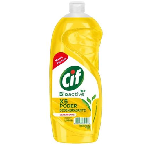 7791290794078 LAVAVAJILLA CIF 750 ML LIMON
