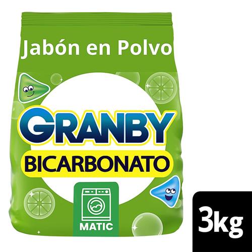 7791290795020 JABON POLVO GRANBY 3K MATIC LIMON