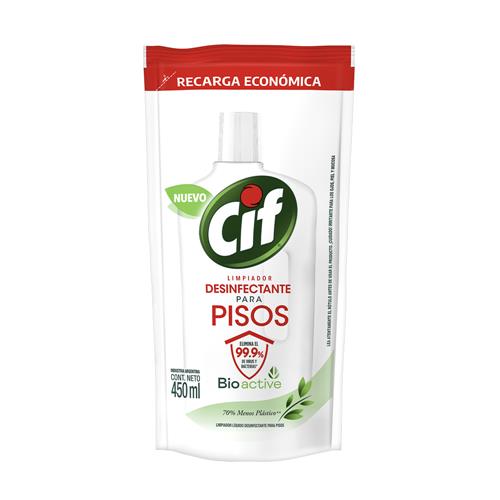 7791290795822 CIF DESINFECTANTE DP 450 PISOS BIO ACTIVE