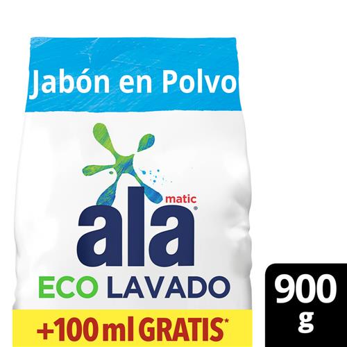 JABON POLVO ALA 900G MATIC