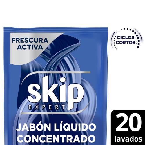 7791290796454 JABON LIQUIDO SKIP EXPERT DP 800ML ANTI OLORES