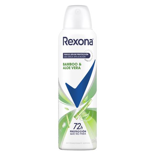 7791293032498 DESODORANTE REXONA AERO WOMAN BAMBOO ALOE