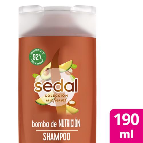 7791293042930 SHAMPOO SEDAL 190 BOMBA NUTRICION
