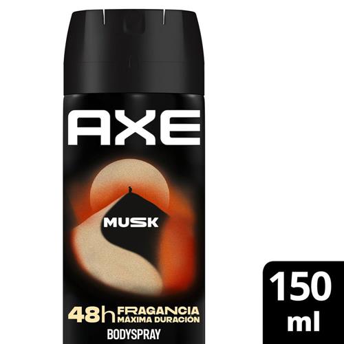 DEO AXE 150 MUSK CANELA AMBAR