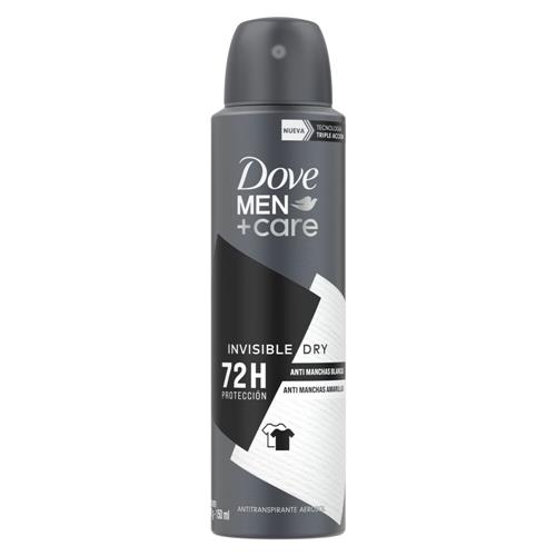 DESODORANTE DOVE 150 MEN INVISIBLE