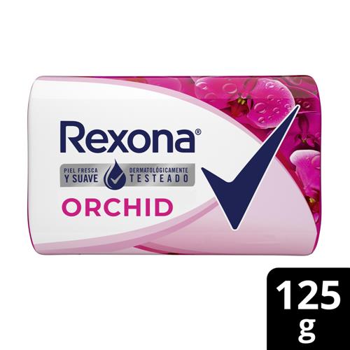 7791293049106 JABON TOCADOR REXONA 125G ORCHID