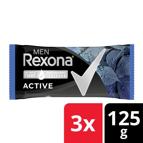 JABON TOCADOR REXONA 3X125G XTRACOOL