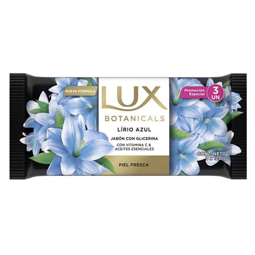 7791293050812 JABON TOCADOR LUX 3X120G LIRIO AZUL