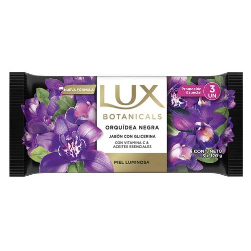 7791293050829 JABON TOCADOR LUX 3X120G ORQUIDEA NEGRA