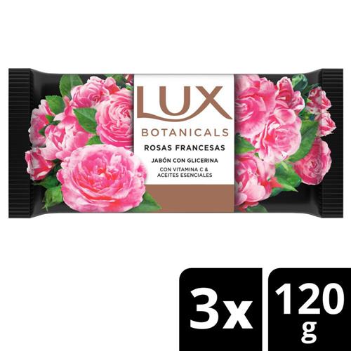 7791293050836 JABON TOCADOR LUX 3X125G ROSAS FRANCESAS