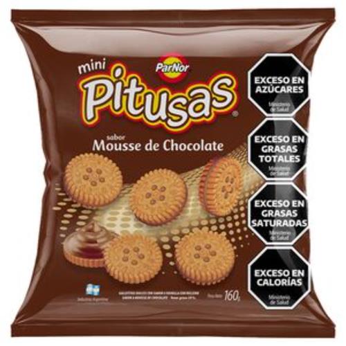 GALLETITAS PARNOR 160G PITUSAS MOUSSE
