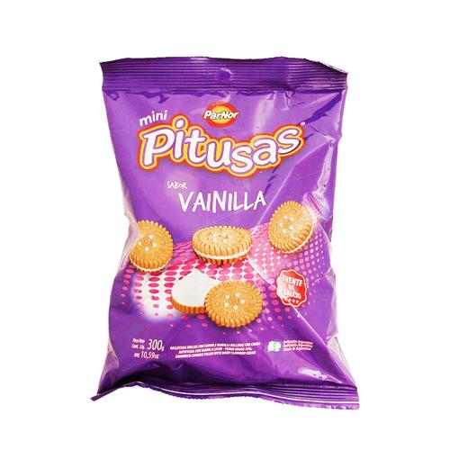 7791324157428 GALLETITAS PARNOR 300G PITUSAS VAINILLAS