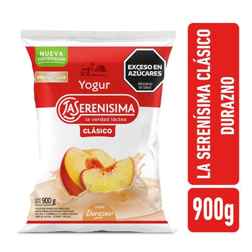 7791337008342 YOGUR LA SERENISIMA 900G DURAZNO