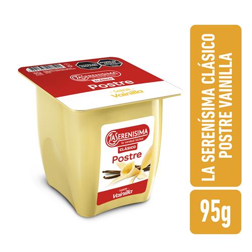 7791337008502 POSTRE LA SERENISIMA 95G VAINILLA