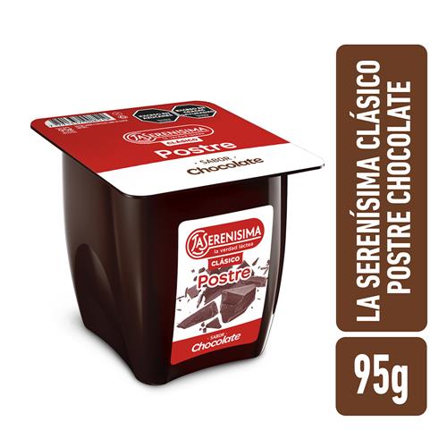 7791337008519 POSTRE LA SERENISIMA 95G CHOCOLATE