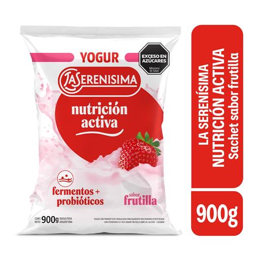 7791337010215 YOGUR LA SERENISIMA 900G FRUTILLA