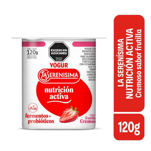 7791337010260 YOGUR LA SERENISIMA 120G BATIDO FRUTILLA
