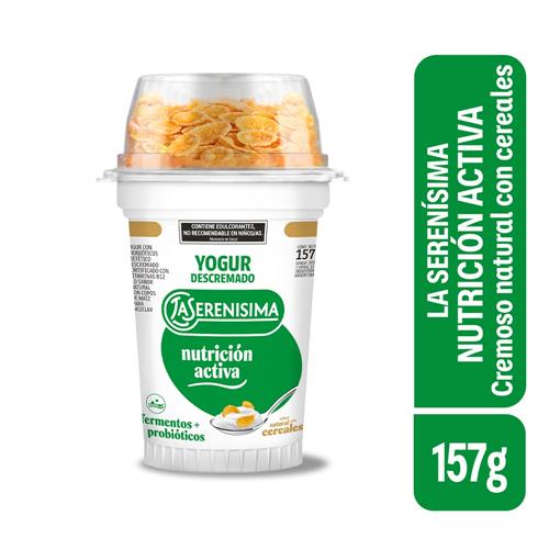 7791337010291 YOGUR LA SERENISIMA 157G LIGHT CON CEREALES