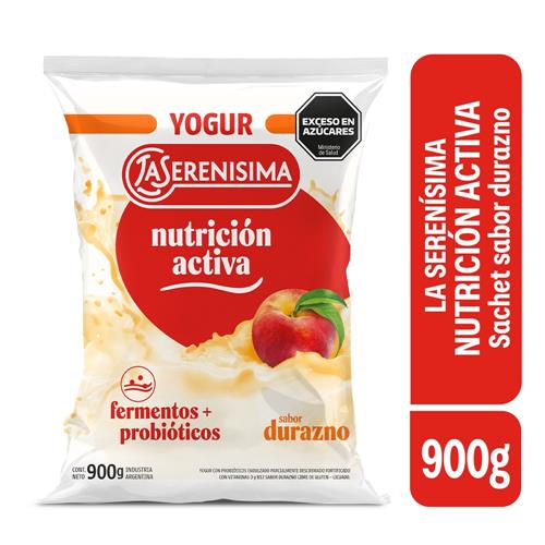7791337010376 YOGUR LA SERENISIMA 900G DURAZNO