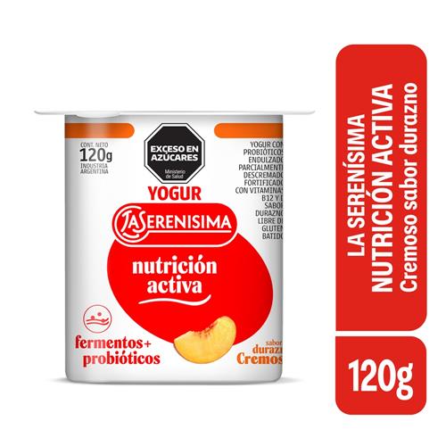 7791337010437 YOGUR LA SERENISIMA 120G DURAZNO