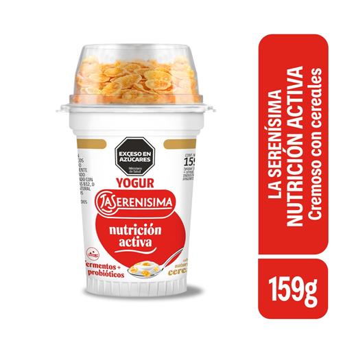 7791337010444 YOGUR LA SERENISIMA 159G CON CEREALES